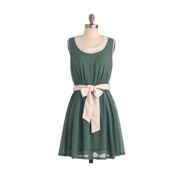 Green Comme Toi Dress