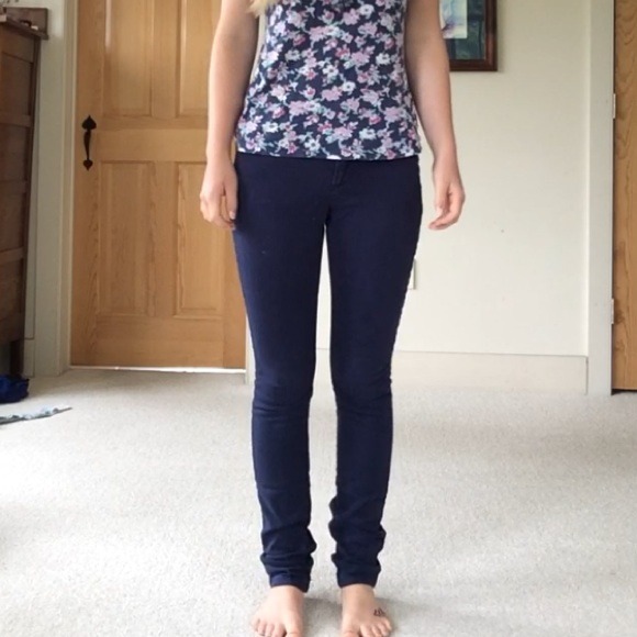 H&M DIVIDED Dark Blue Pants