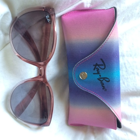 Ray Ban Large Cat Eye Sunglasses