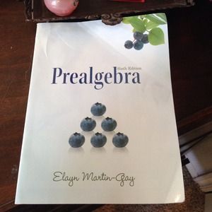 Pre-algebra Text Book and Calc book bundle