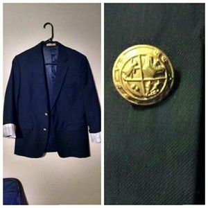 Navy blue blazer