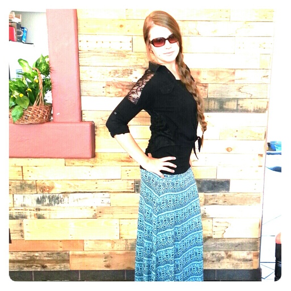 2 Tribal Maxi skirt bundle for @delinemarks