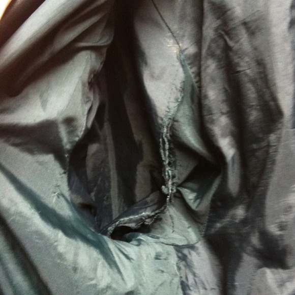 Cropped leather biker jacket with tassels - Picture 2 of 4