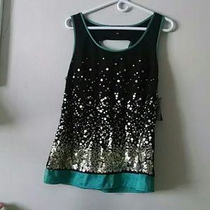 *SOLD*  AGB sequin top