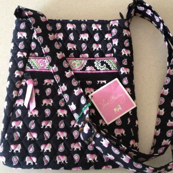 Vera Bradley Pink Elephant Hipster