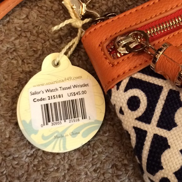 Spartina 449 Sailors Watch Tassel Wristlet - Picture 4 of 4