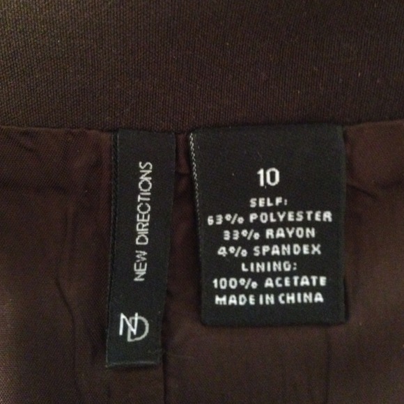 BOGO FREE - Dark brown skirt - Picture 2 of 3