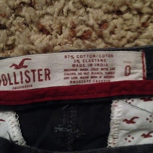 Hollister cotton shorts size 0 - Picture 3 of 3