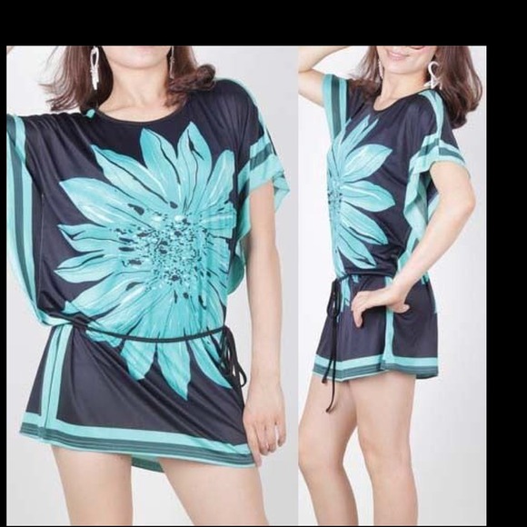 Tops - Brand new blue stylish dressy blouse