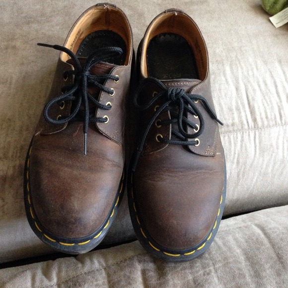 Vintage Brown Dr. Martens from New England