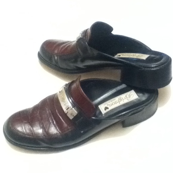 Brighton Dee Dee Mules, Made in Italy Size 7M