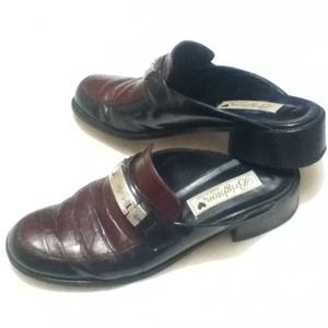 Brighton Dee Dee Mules, Made in Italy Size 7M