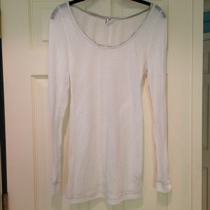 Free People Longsleeve Silver Collar