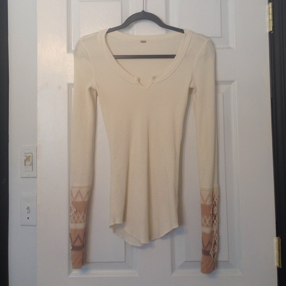 Free People long sleeve shirt