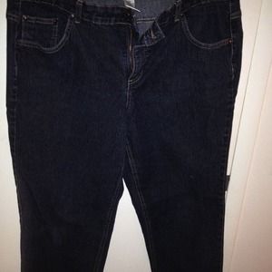 Dark wash jeans