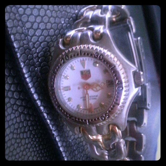 BUNDLE  tag heuer watch & .925 ID BRACELET