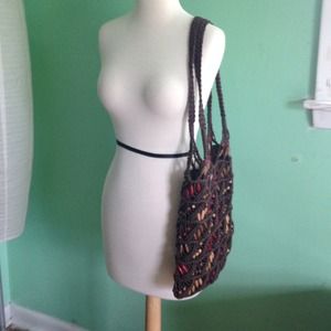 Beaded purse.