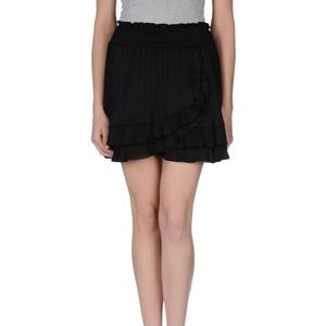 Patrizia Pepe black pleated skirt NEW FROM FACTORY