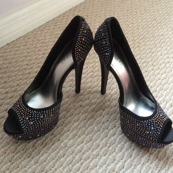 Bakers crystal size 8 black shoe