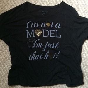 Diamond small crop top