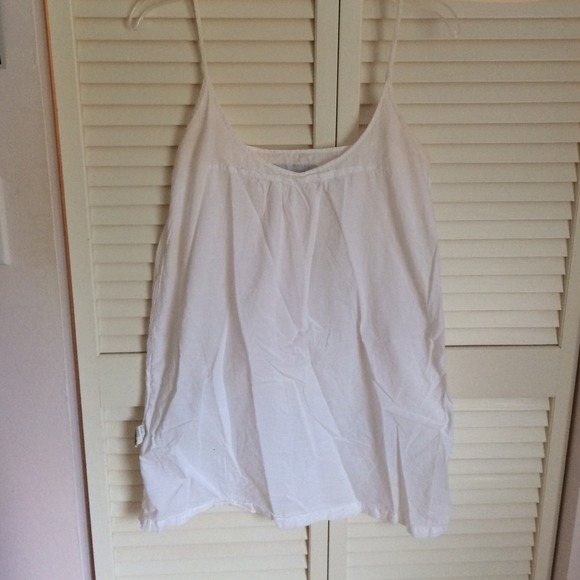 Zara white beach cover up
