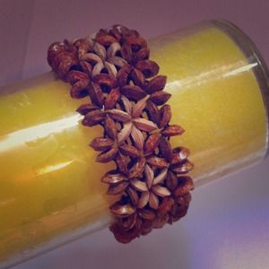 Bohemian brown bracelet