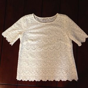 Broadway & Bloom lace top