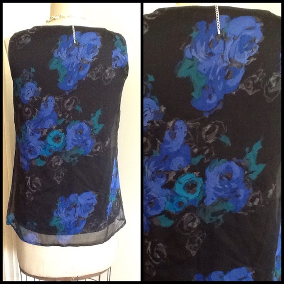 ๐บHP๐บNew York Company Feminine Breezy Summer Top - Picture 4 of 4