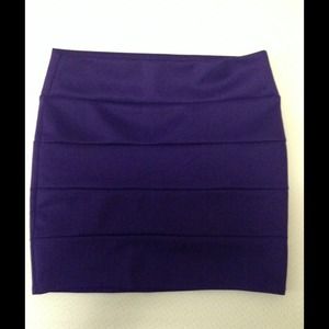Purple skirt