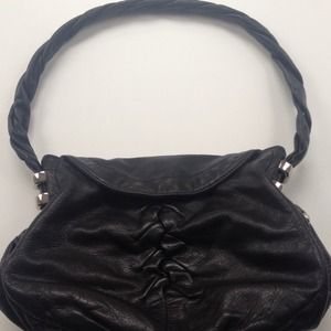 B. Makowsky black leather purse!