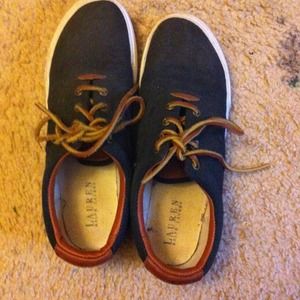 Ralph Lauren black shoe. 💯authentic ✔