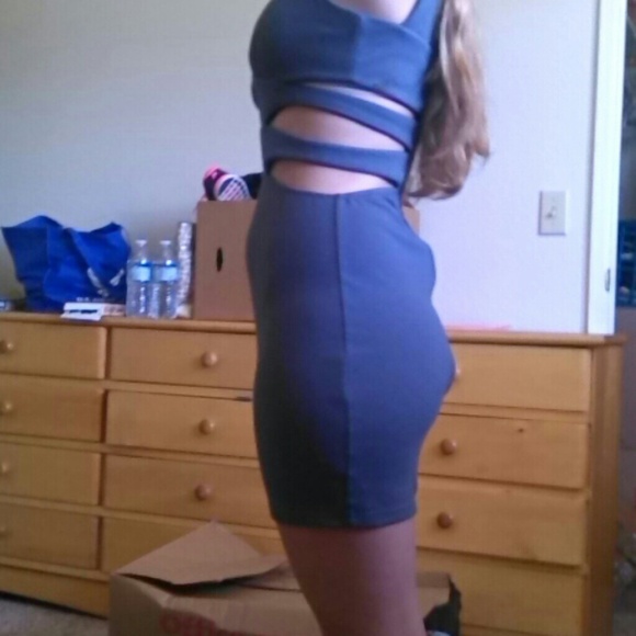 REDUCED!! Grey dress - Picture 4 of 4