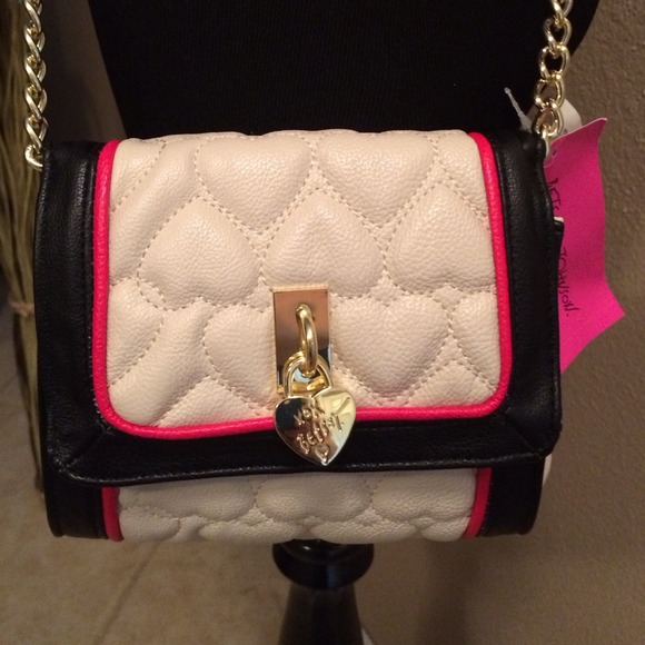 NWT Betsey Johnson Be Mine mini cross body