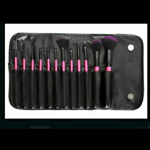12pc brush set and bag