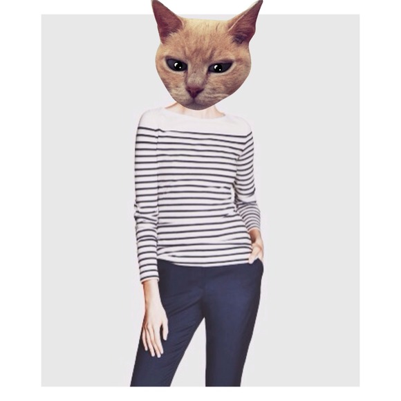 H&M Basic Stripped Top - Picture 4 of 4