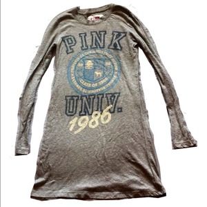 Grey Victoria's Secret PINK Nightgown