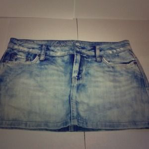 Denim skirt