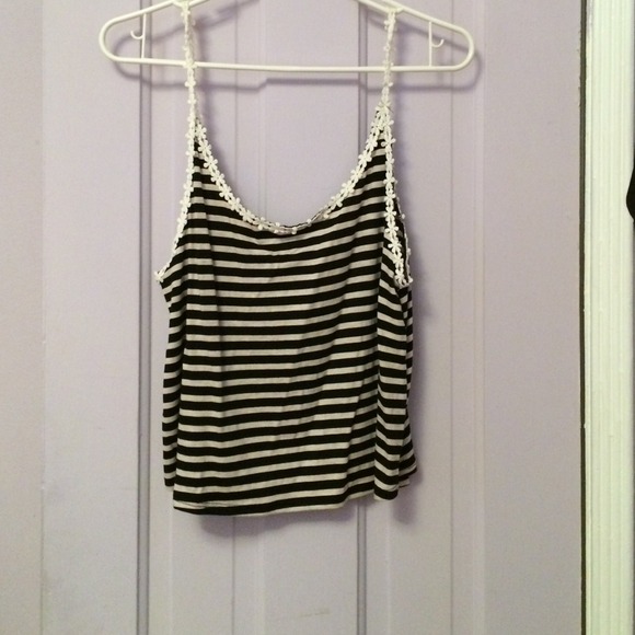 Striped Cropped Tank top