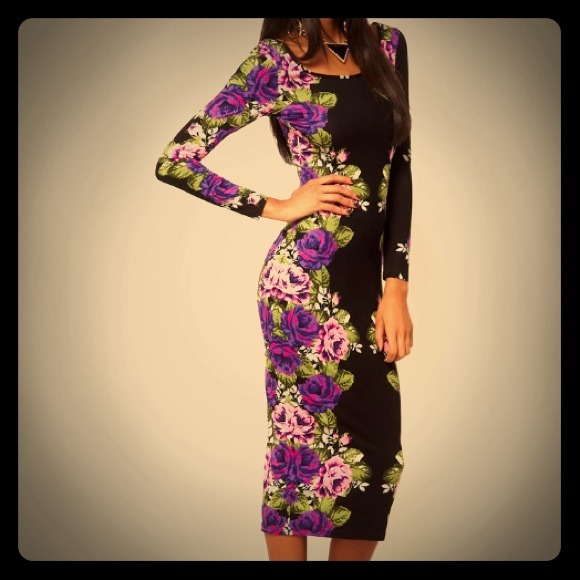 Asos midi dress