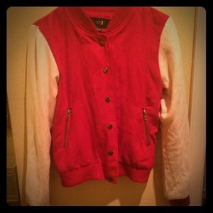 Vintage looking letterman jacket