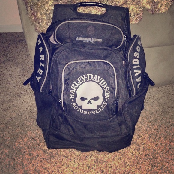 Harley Davidson Motorcycles Back Pack