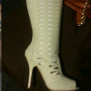 Qupid knee high boots
