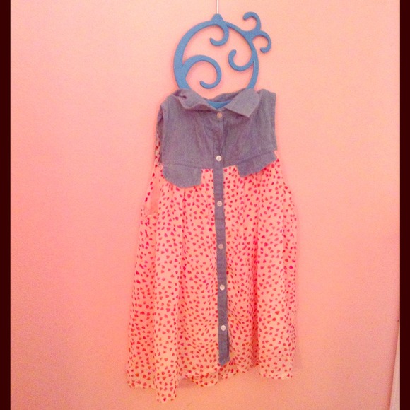 Blue jean top - Picture 1 of 1