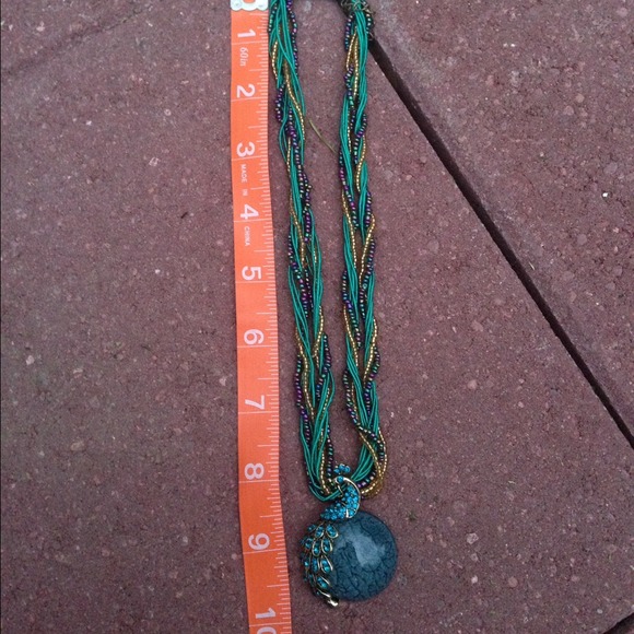 Beautiful Peacock Necklace❌SOLD❌ - Picture 4 of 4