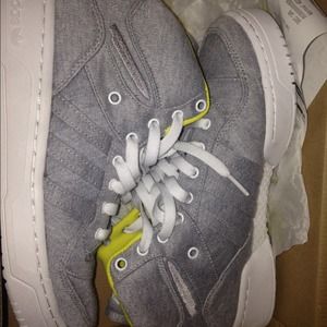 Brand new my attitude logo 3 Adidas high tops