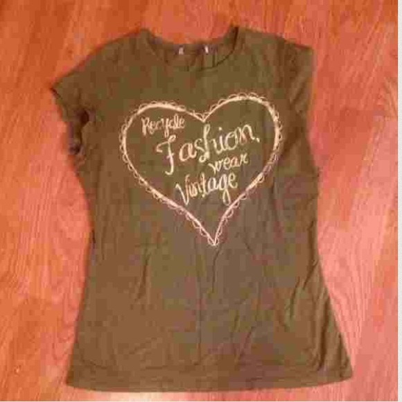 Free People Graphic Vintage top