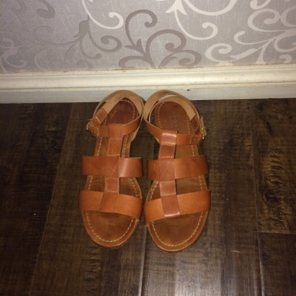 J.Crew Tan Sandals
