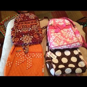 Back packs brand new with tags