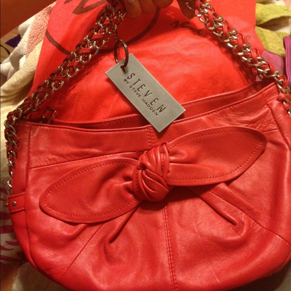 Steven by Steve Madden red bag