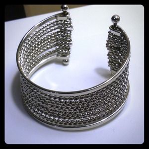 Reduced!! Silver cuff bracelet